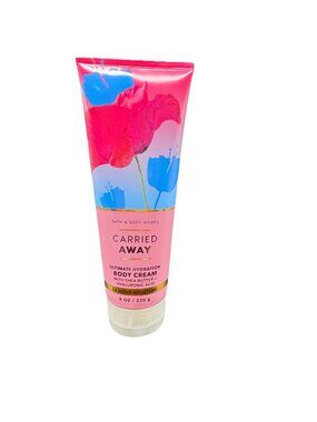Bath & Body Works Carried Away Ultimate Hydration Cream 8 oz Raspberry Vanilla